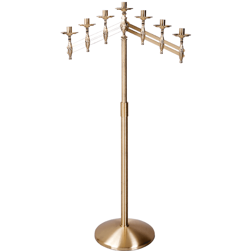 Adjustable Floor Candelabra 28079xlcatholic Door2019 - Television Antenna (1000x1000), Png Download