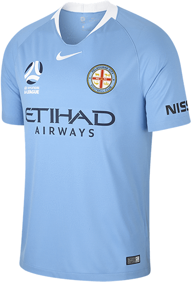 Melbourne City Kids Home Jersey - Melbourne City Fc Kit 2018 19 (600x600), Png Download