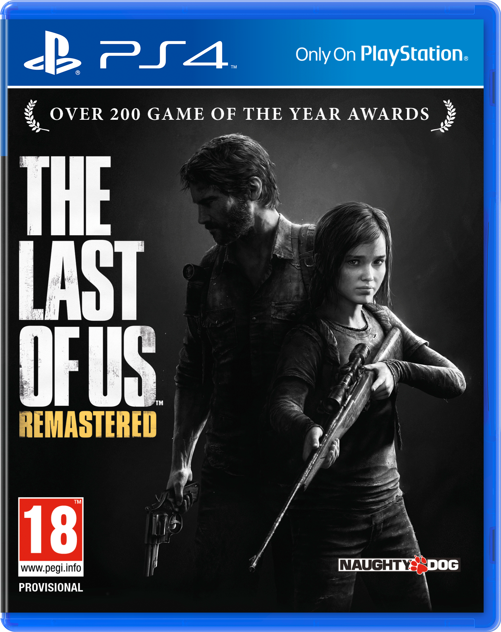Last Of Us Ps4 Box (1875x2227), Png Download