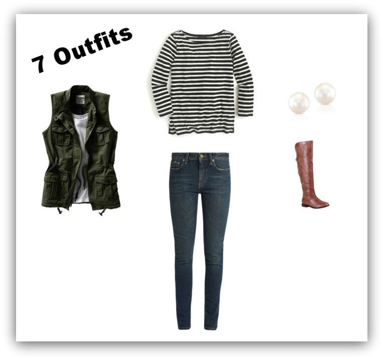 7 Outfit Ideas - Girl (770x722), Png Download