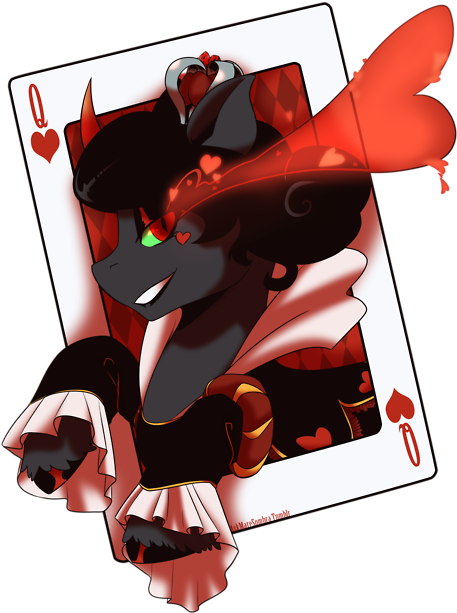 Mylittlesheepy, Card, King Sombra, Queen Umbra, Rule - Illustration (500x707), Png Download