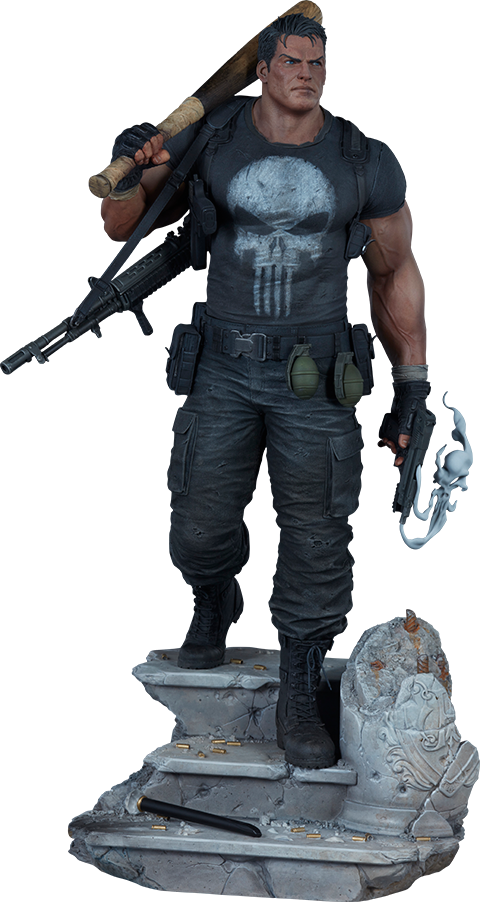 Sideshow Collectibles The Punisher Premium Format Figure - Valkyrie Rainbow Six Siege Png (480x902), Png Download