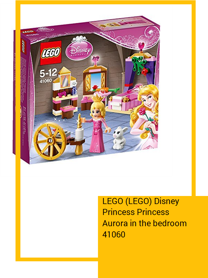 Lego Disney Princess Princess Aurora In The Bedroom - Lego Disney La Belle Au Bois Dormant (735x1100), Png Download