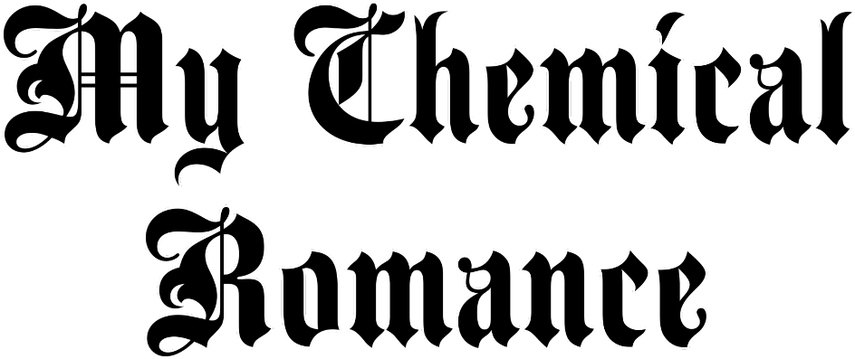 Mcr Sticker - Calligraphy (1024x509), Png Download