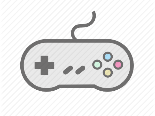 Controller Clipart Snes Controller - Game Controller (640x480), Png Download