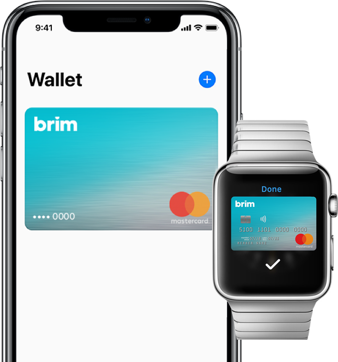 Setting Up Brim On Apple Pay For Iphone, Ipad, Apple - Ios Wallet (698x748), Png Download