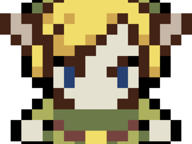 The Legend Of Zelda Clipart Princess Zelda - Pixel Art Link (640x480), Png Download