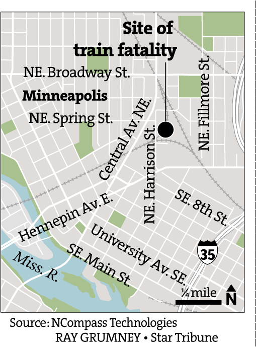 Site Of Minneapolis Rail Yard Fatality - Talmud (525x688), Png Download
