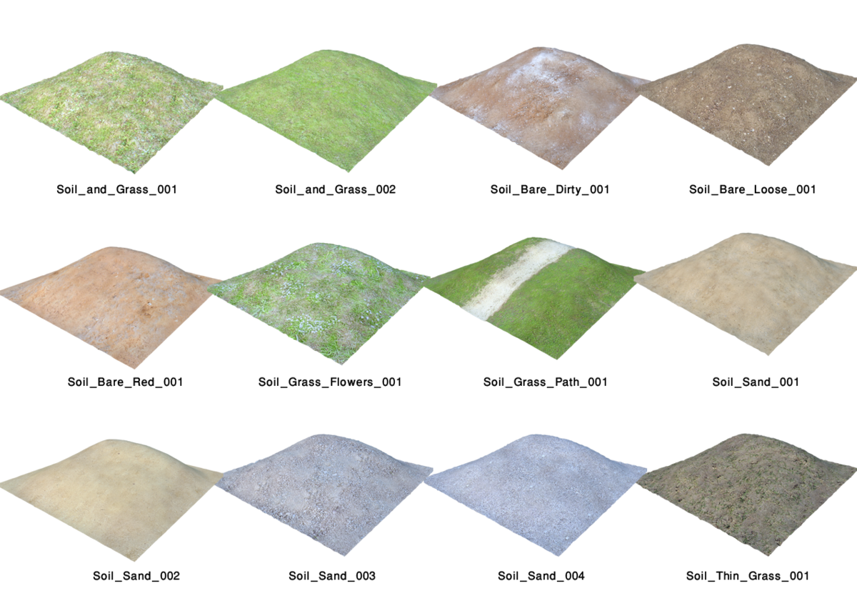 Soil & Rocks - Pattern (1200x848), Png Download
