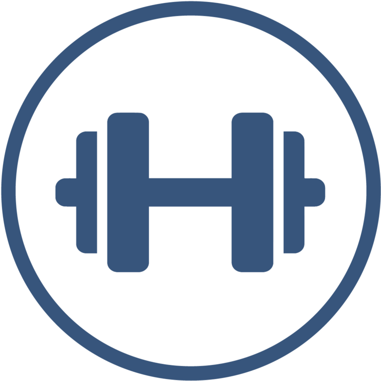 Bkwl Service Icons Navy Fitness - Clipart Transparent Background Dumbbell (1000x999), Png Download