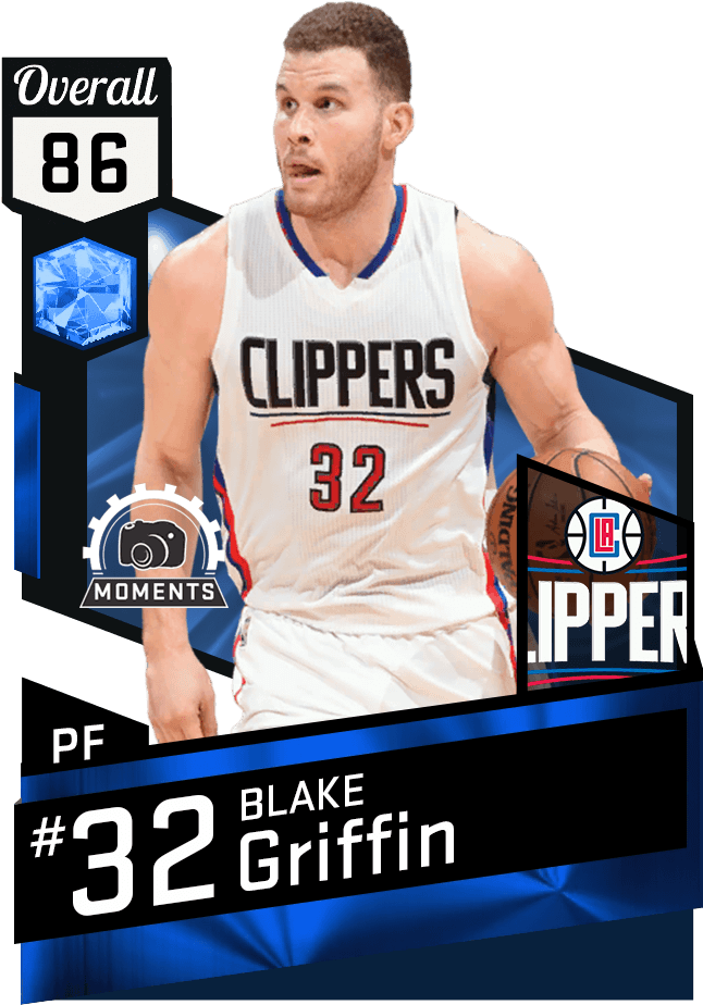 Blake Griffin - Pink Diamond Nba 2k18 (651x941), Png Download