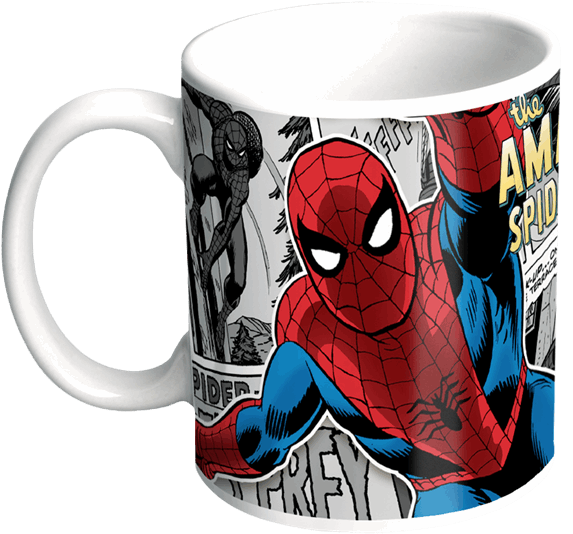 1 Of - Mug Spiderman Png (600x600), Png Download