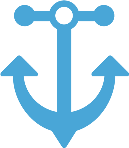 Anchor - Emblem (750x750), Png Download