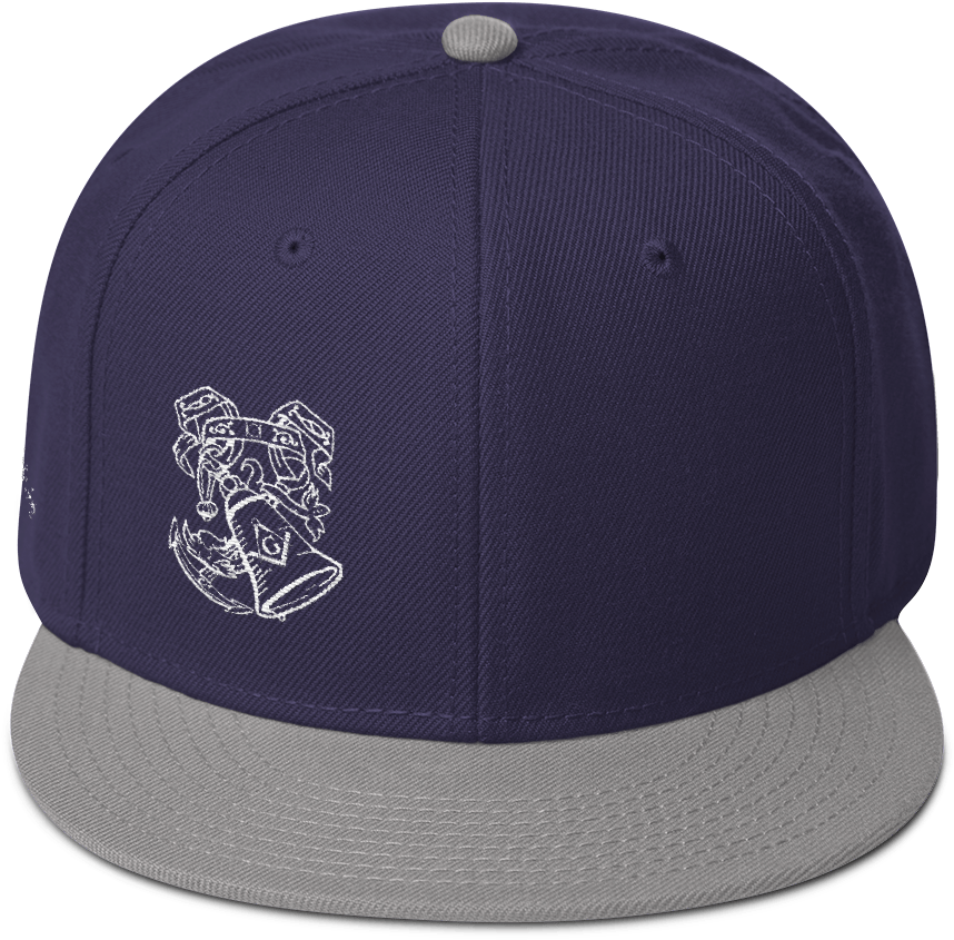 Anchor Bell Snapback Cap - Hat (1000x1000), Png Download