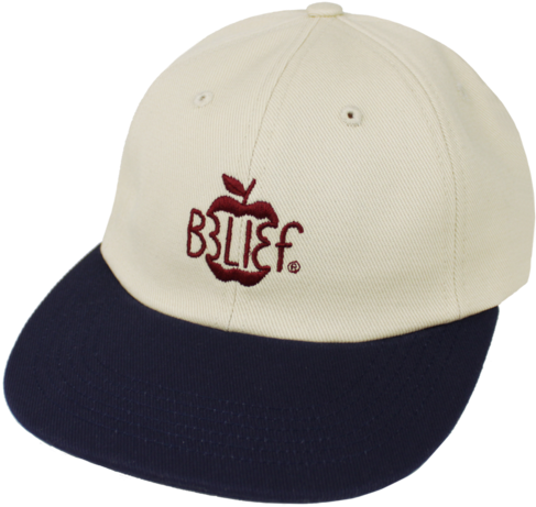 Core Cap - Vanilla/navy - Baseball Cap (600x600), Png Download