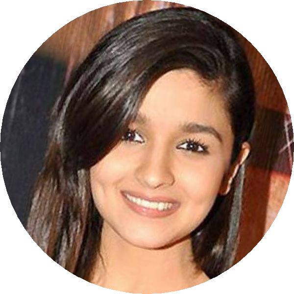 Aliabhatt - Lace Wig (600x600), Png Download