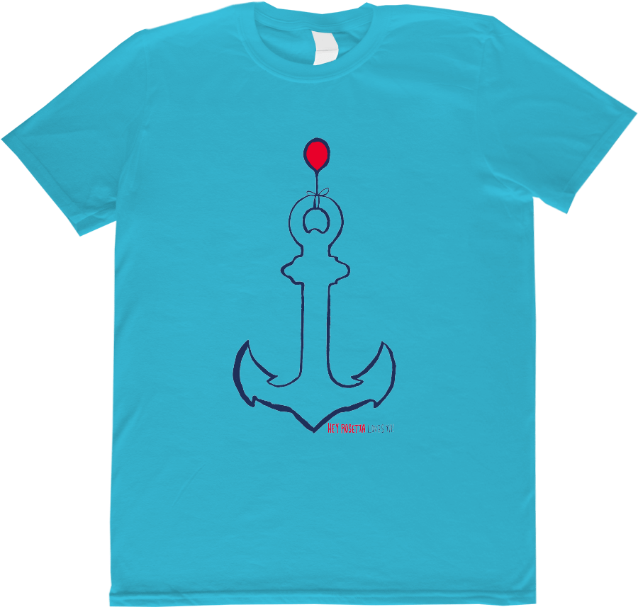 Anchor T-shirt - T-shirt (1140x975), Png Download