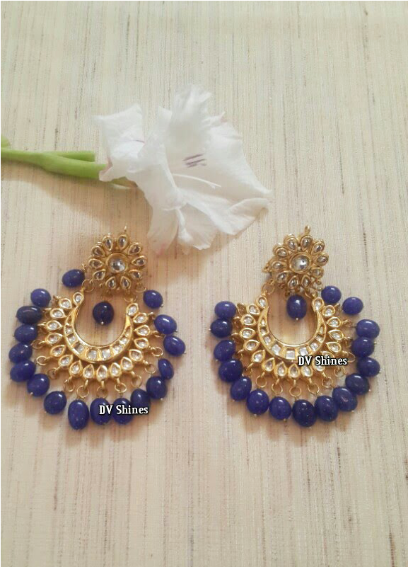 Alia Blue Earrings - Earrings (800x800), Png Download