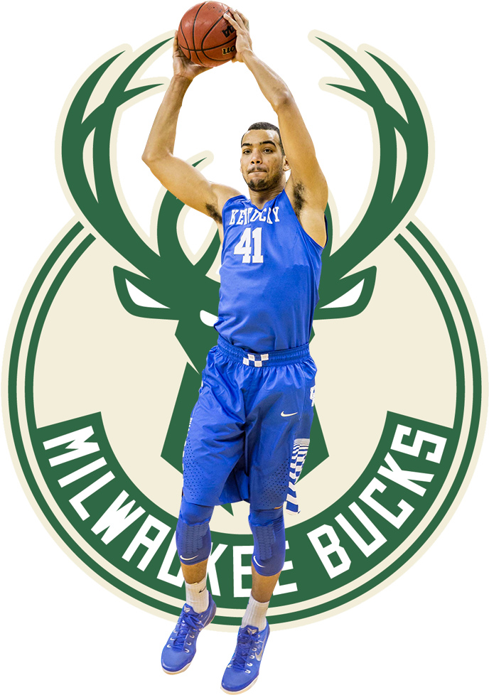 Cameron Payne, Pg Murray State Ht - Milwaukee Bucks Logo Colors (1000x1000), Png Download