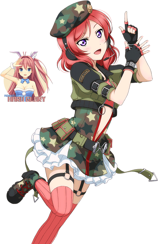 Disclaimer - Love Live Military Set (623x855), Png Download