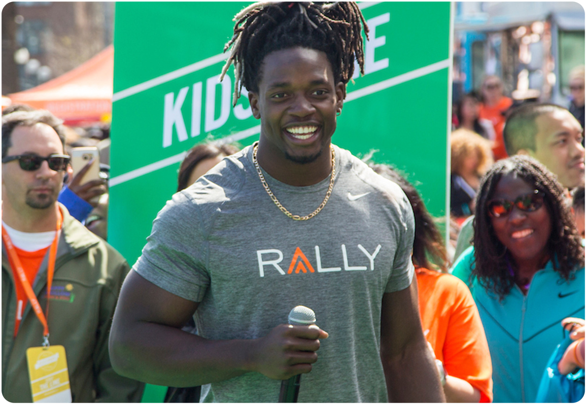 Nfl Player Melvin Gordon Shows How Small Steps Can - Player (1400x1202), Png Download