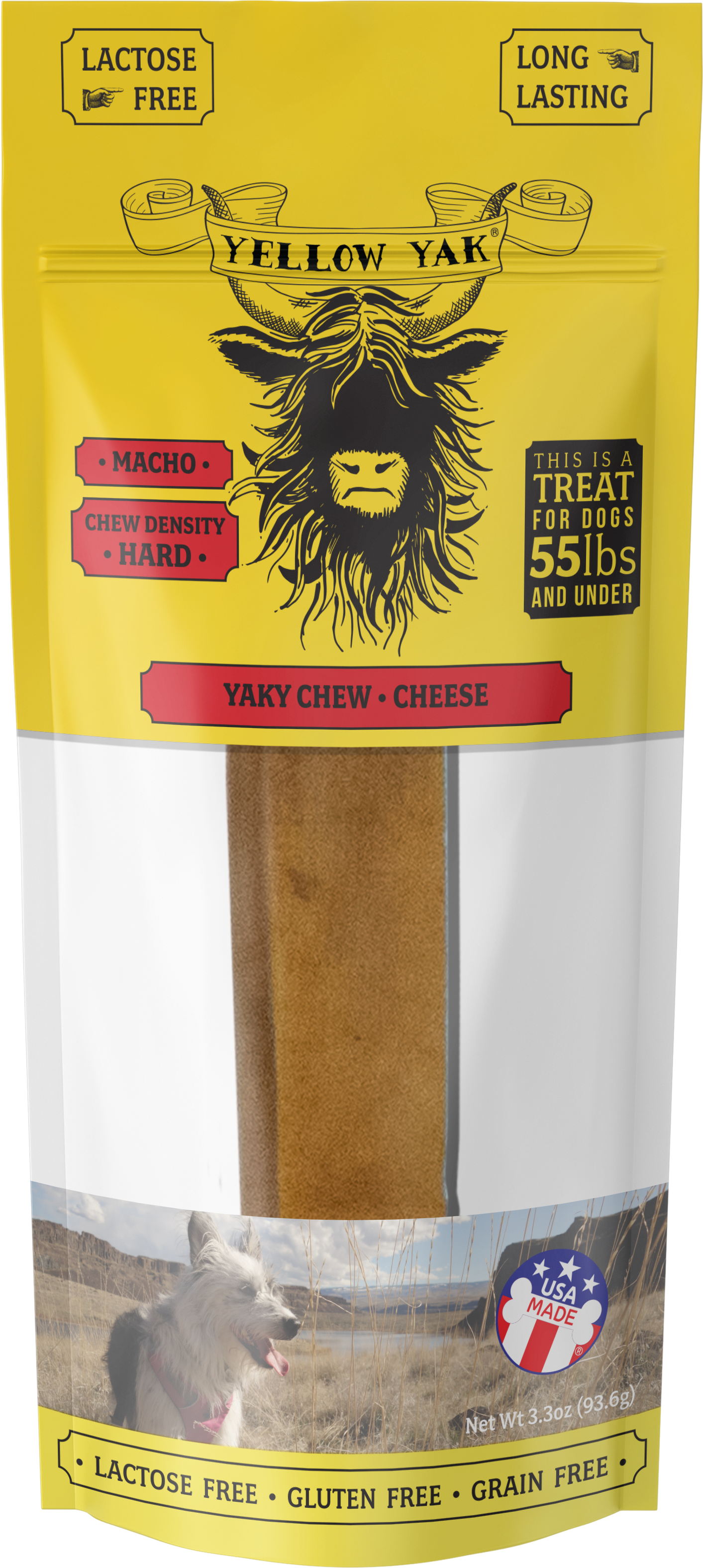Hard Macho Yaky Chew Cheese Treat For Dogs - Puppy (3960x3960), Png Download