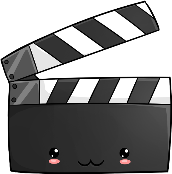 Clapperboard (618x618), Png Download