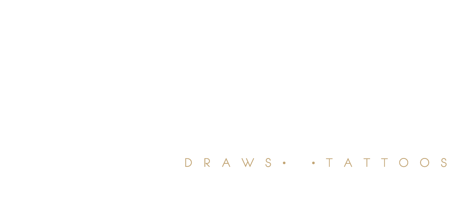 Rodriguez Draws Tattoos - Tan (1522x689), Png Download