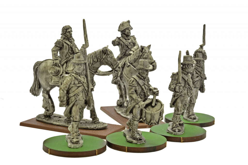 The Infantry Pack Consists Of Four Advancing Miniatures, - Napoleonic Miniatures 28mm (1024x683), Png Download