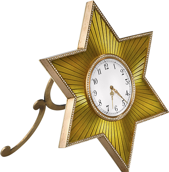 Fabergé - Quartz Clock (700x553), Png Download