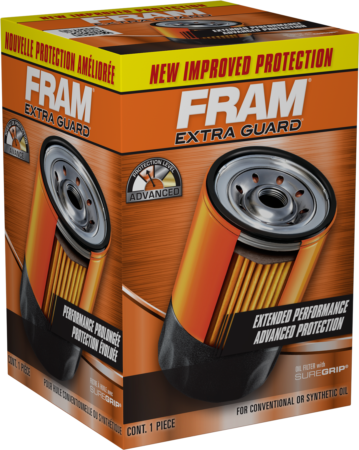 Fram Extra Guard Oil Filter Ph8a (2000x2000), Png Download