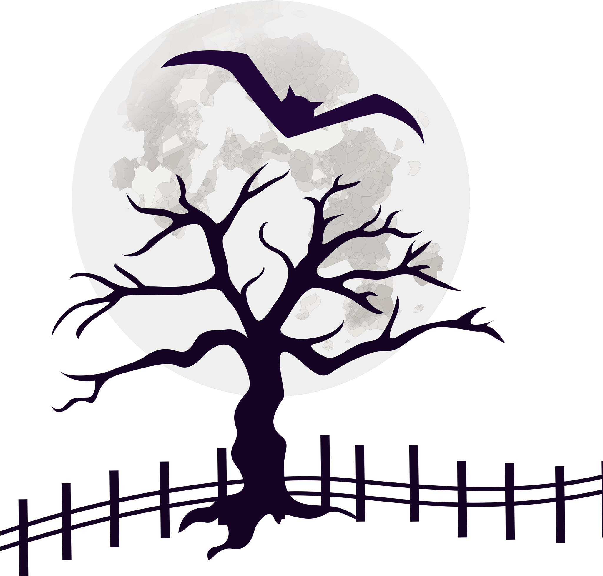 Download - Moon Vector Free Download (2048x2048), Png Download