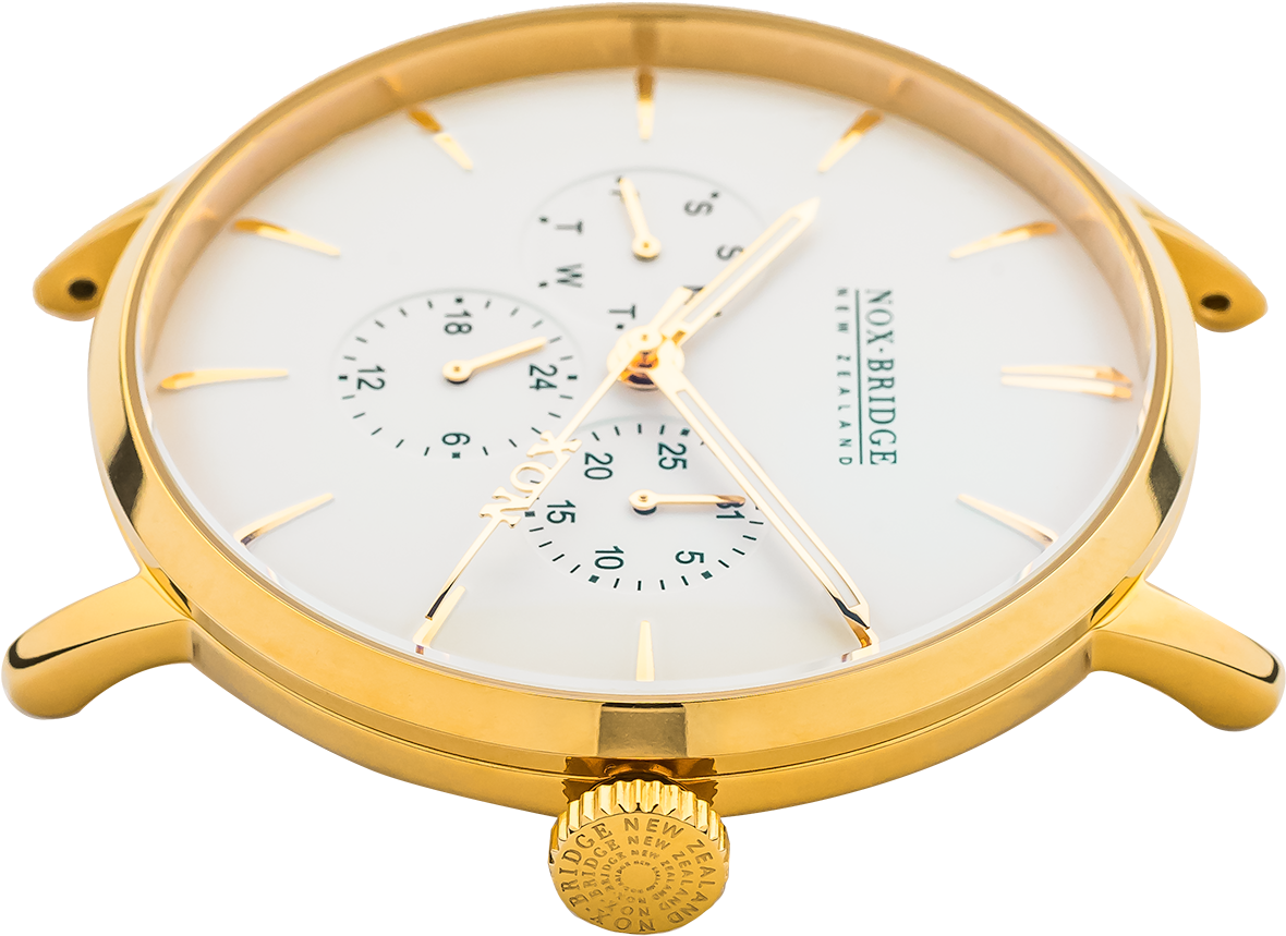 Classic Capella Gold 41mm - Wall Clock (2048x1463), Png Download