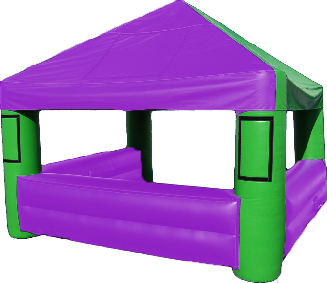 This Inflatable Booth Will Attract Lots Of Attention - Inflatable (670x579), Png Download