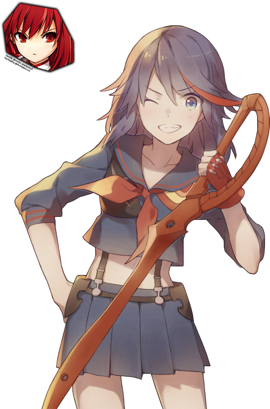 Kill La Kill Ryuko (620x862), Png Download