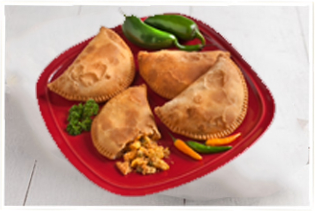 Breakfast Empanadas - Curry Puff (650x650), Png Download
