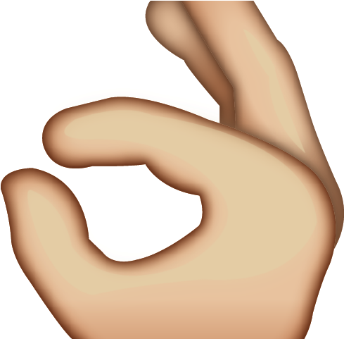 Hand Emoji Clipart Three - Hand Emoji Png Transparent (640x480), Png Download