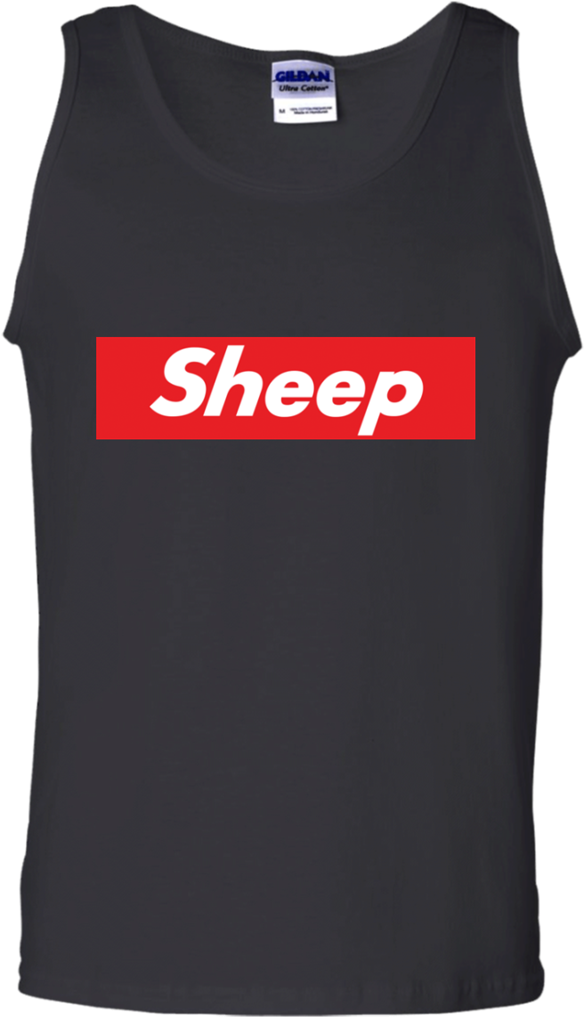 Sheep Supreme Tshirt, Tank, Hoodie - Active Tank (1155x1155), Png Download