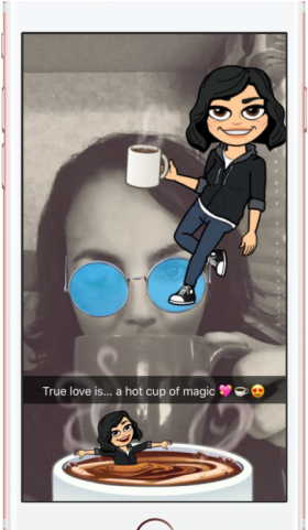 Snapchat Clipart Dog - Cartoon (640x480), Png Download