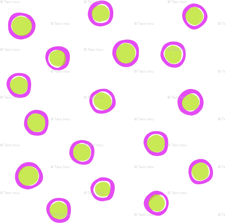 Watercolor Double Circle Heliotrope Green-yellow Wallpaper - Circle (782x782), Png Download