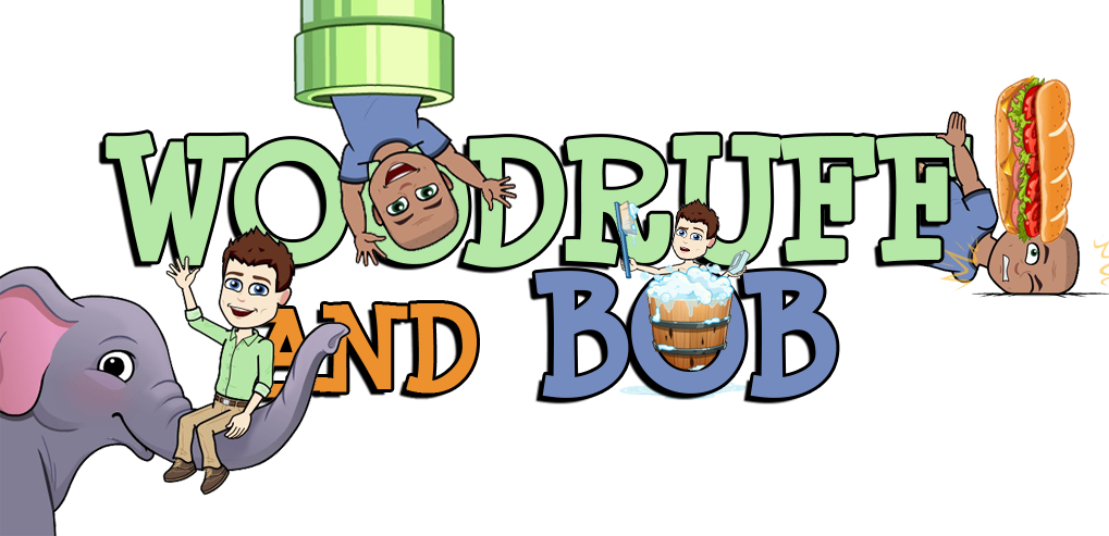 Woodruff And Bob - Cartoon (1019x493), Png Download
