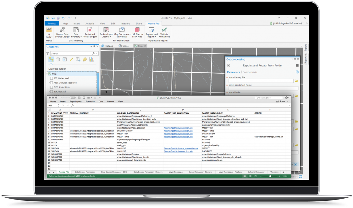 Working With The Arcmap Component Of This Toolkit, - Lisam Exess (1198x706), Png Download