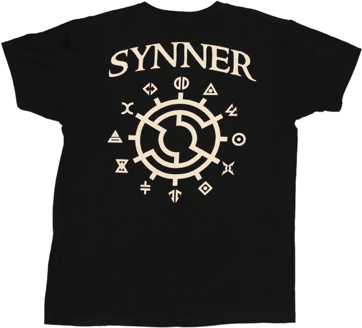 Gemini Syndrome Synner Symbol T-shirt Back - Do Dope Fuck Hope (800x800), Png Download