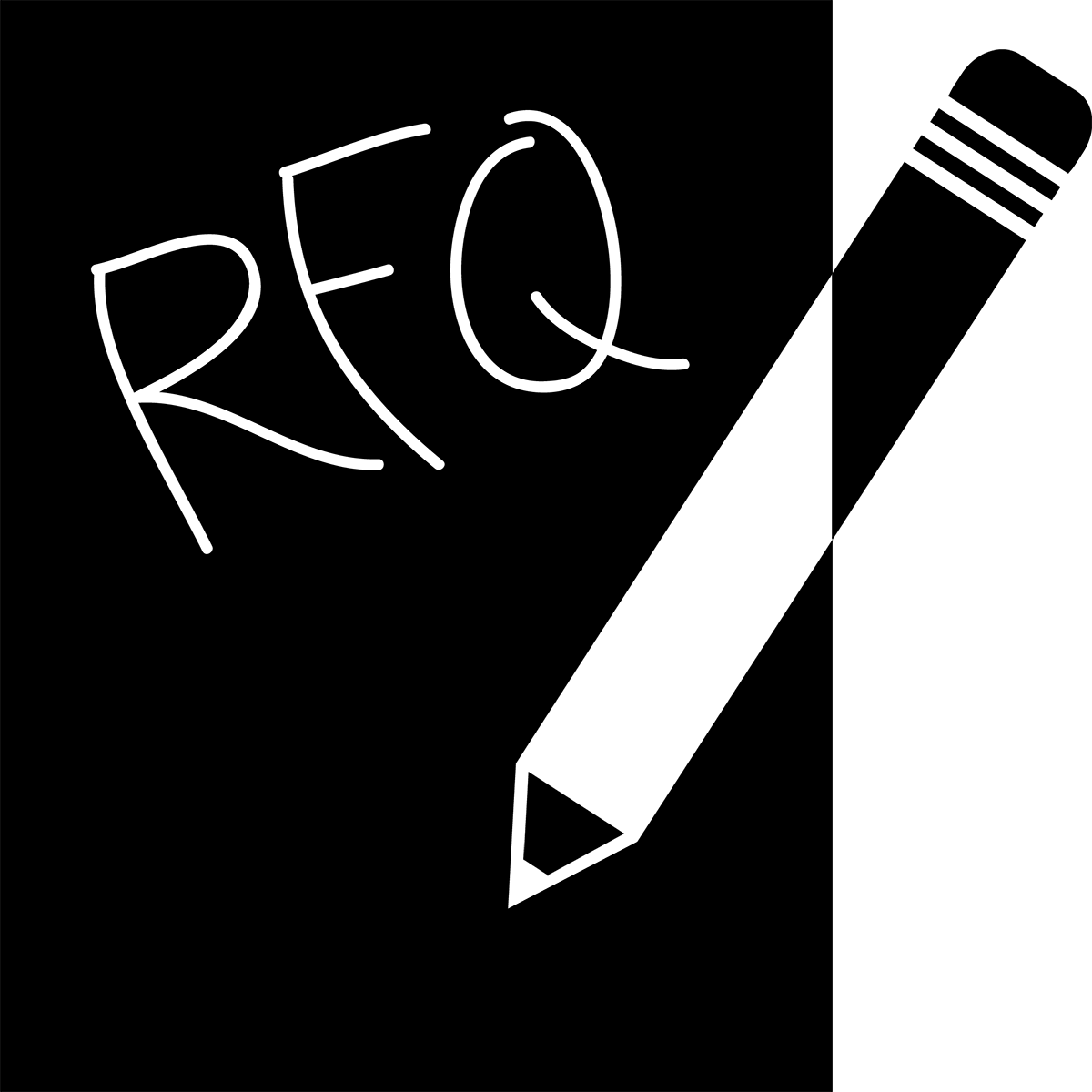 Globo Request A Quote - Calligraphy (1200x1200), Png Download