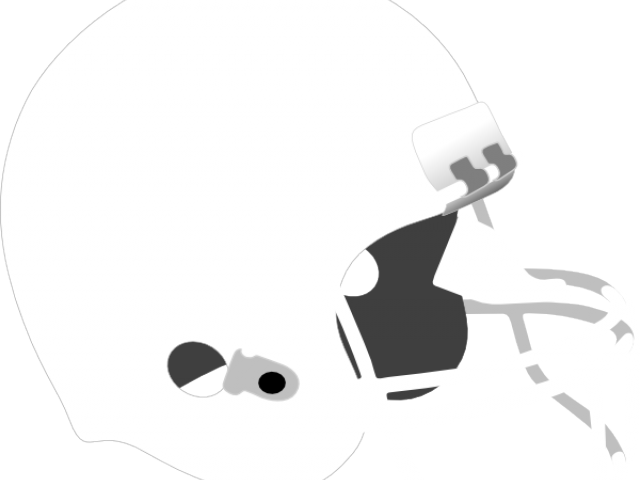 Whit Clipart Football Helmet - Redesigned Washington Redskins Logos (640x480), Png Download