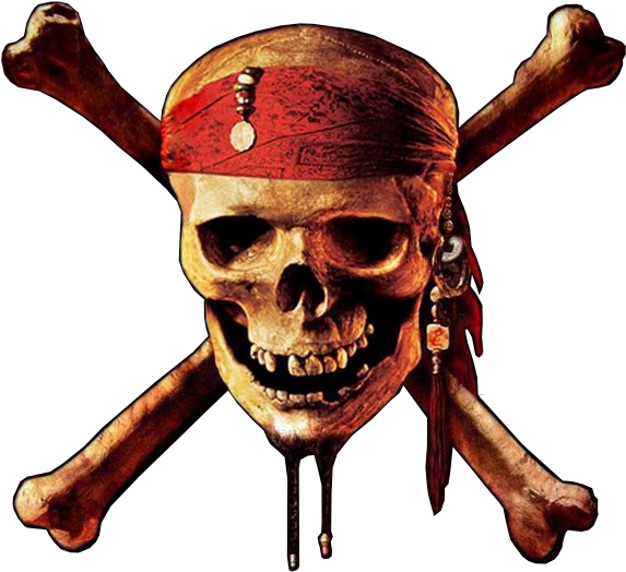 At World's End Skull - Pirates Of The Caribbean 1 Logo (600x540), Png Download