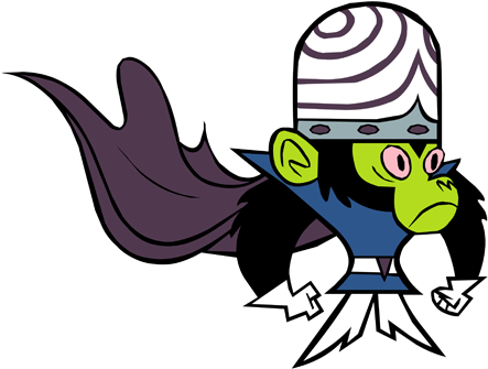 Powerpuff Girls-mojo Jojo - Powerpuff Girls (500x666), Png Download