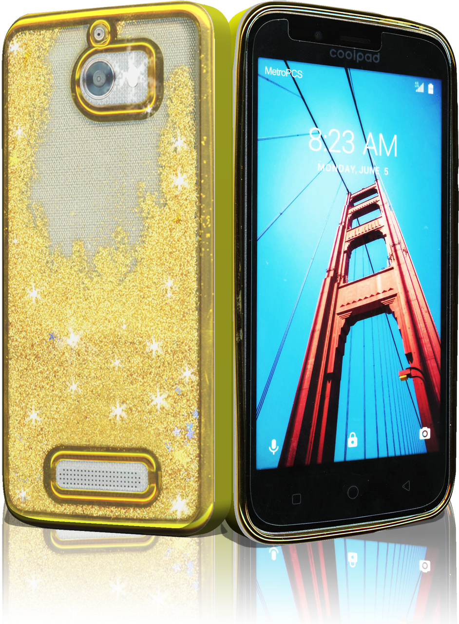 Coolpad Defiant Mm Electroplated Water Glitter Case - Smartphone (959x1280), Png Download