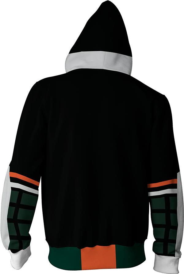 Boku No Hero Academia Katsuki Bakugou Cosplay Zip Up - Sweater (1024x1024), Png Download