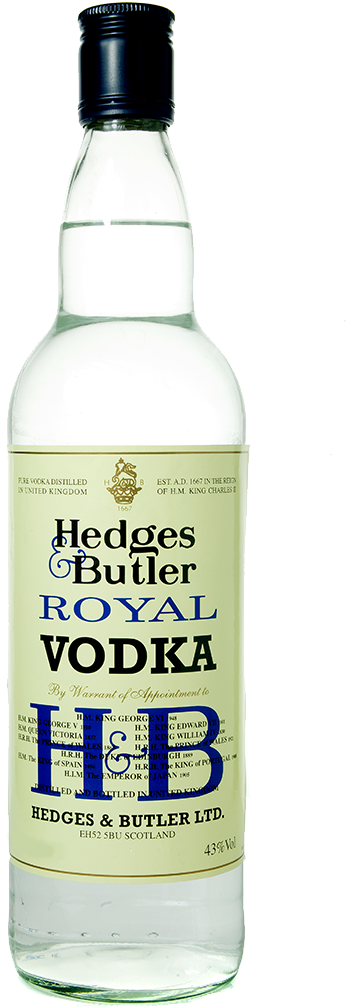 Hedges & Butler Vodka 75cl - Whisky (652x1060), Png Download